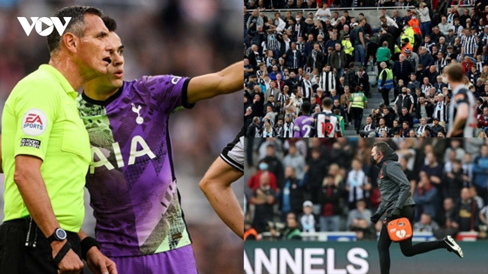 Cầu thủ Tottenham góp công cứu sống CĐV bị đột quỵ trên sân