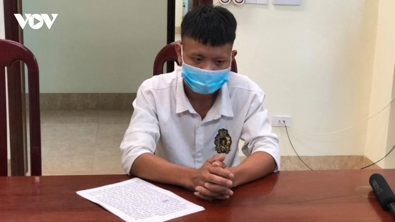 Xử lý một đối tượng nói xấu, hạ thấp uy tín lực lượng công an