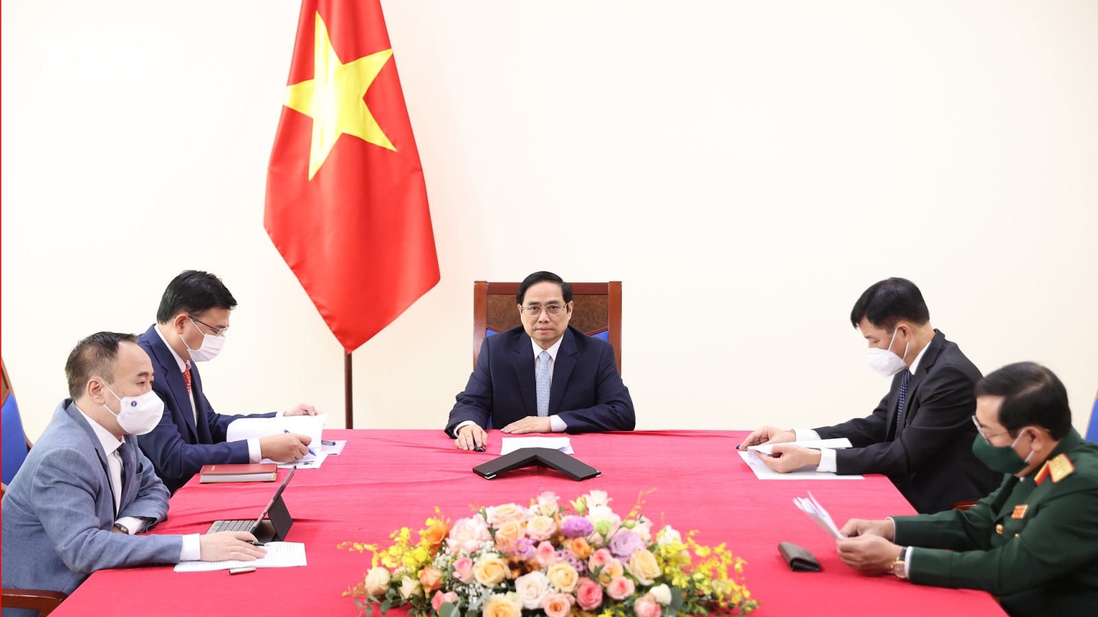Thủ tướng Phạm Minh Chính điện đàm với Phó Tổng thống Thổ Nhĩ Kỳ Fuat Oktay