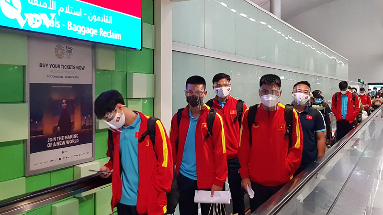 Vừa đến UAE, ĐT Việt Nam gấp rút tập luyện để đấu ĐT Trung Quốc