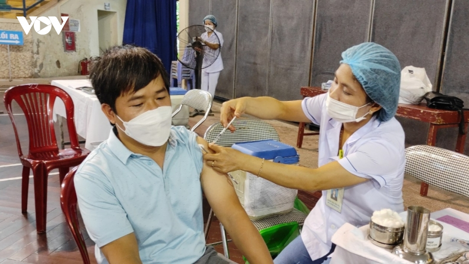 Từ 2-4/10, lái xe ngoại tỉnh chở hàng đến Hải Phòng sẽ được tiêm vaccine ngừa COVID-19