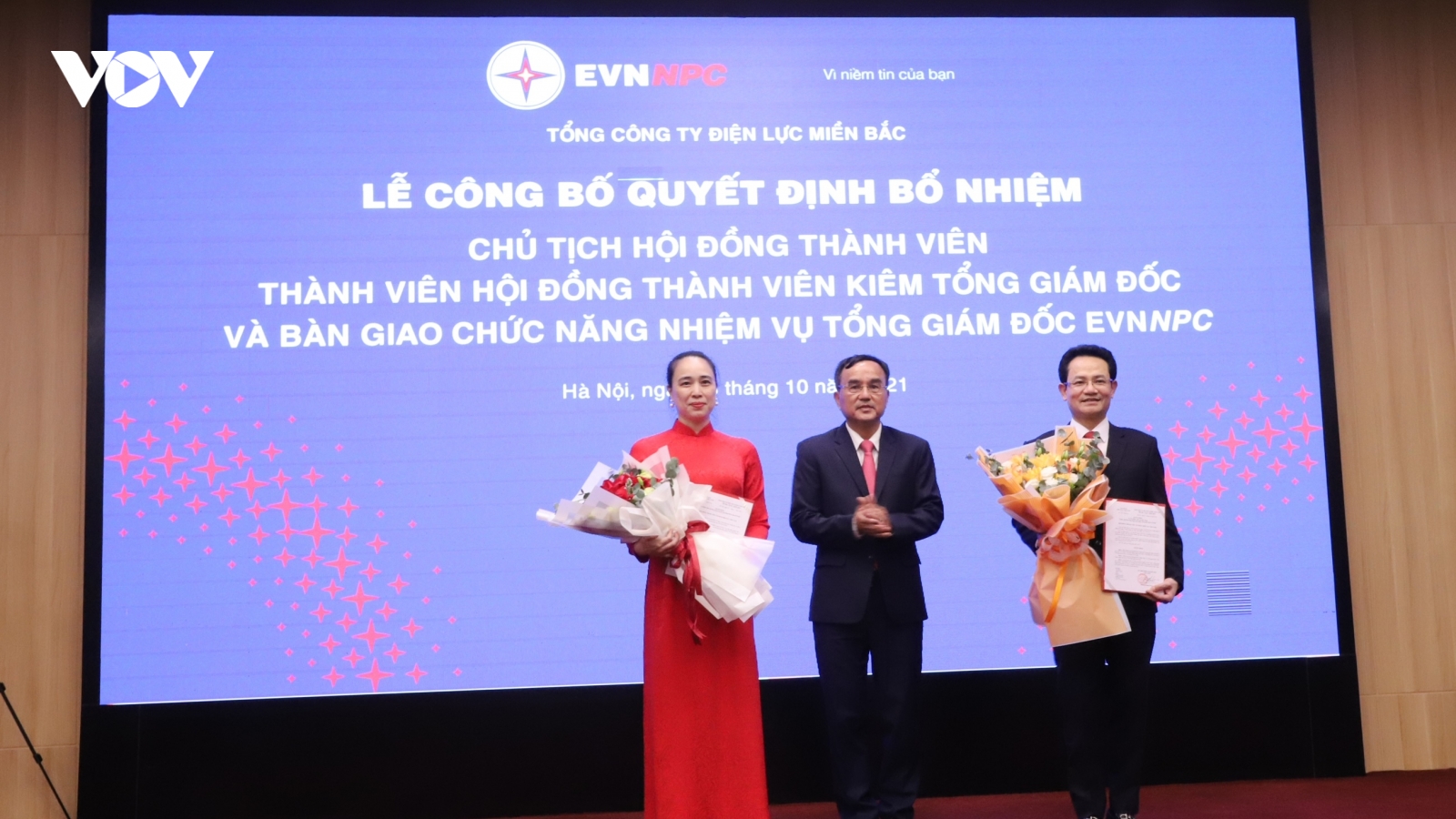 Tổng công ty Điện lực miền Bắc bổ nhiệm Chủ tịch HĐTV và Tổng Giám đốc