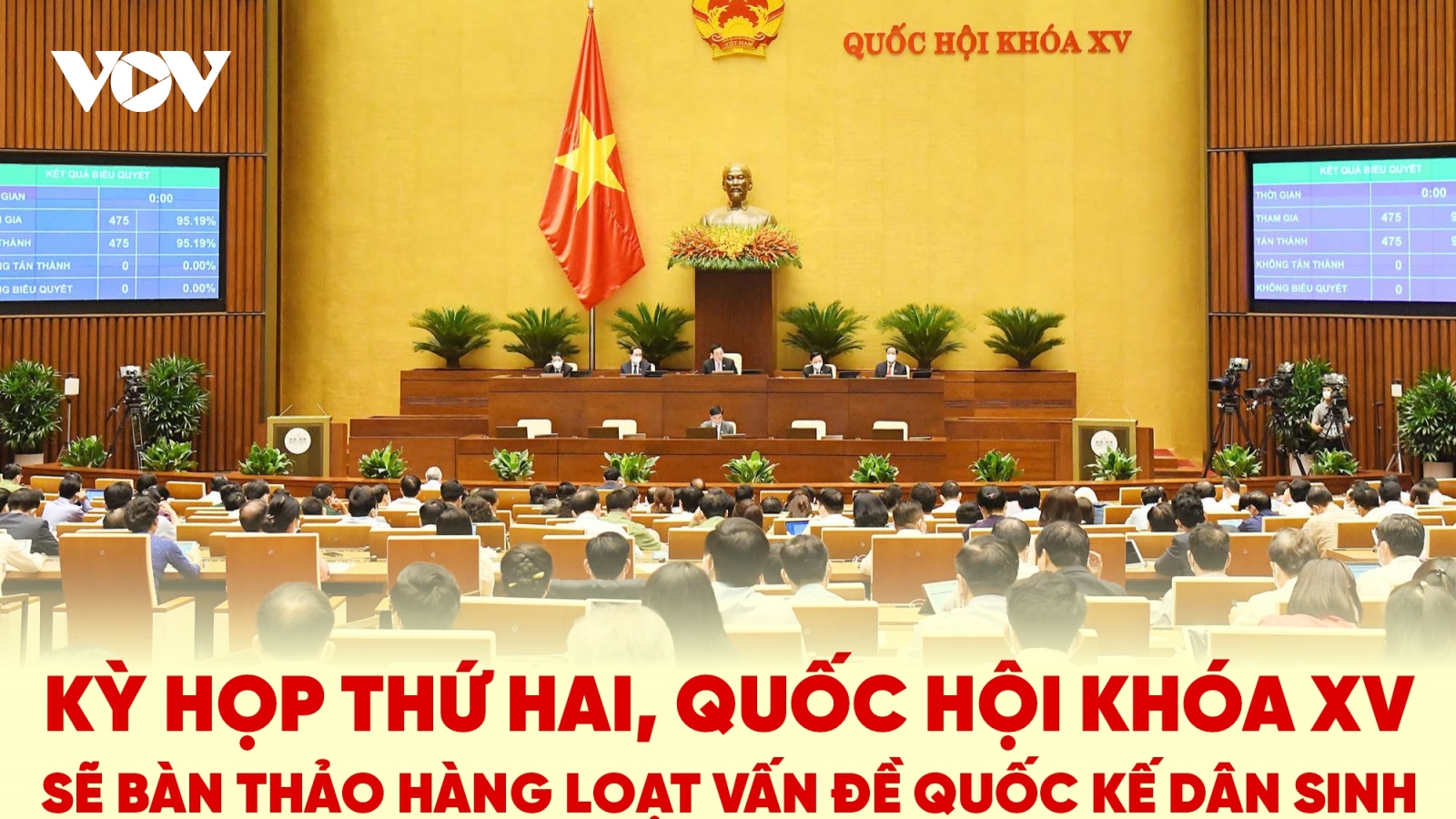 Kỳ họp thứ 2, Quốc hội khóa XV bàn thảo những vấn đề gì?