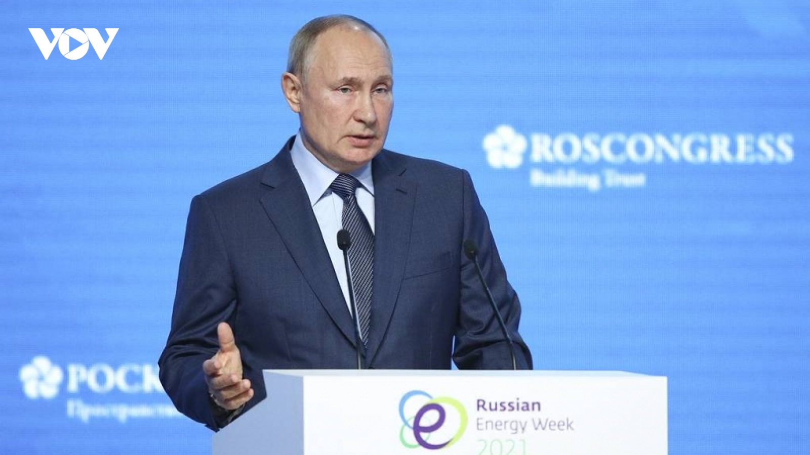Tổng thống Putin tuyên bố Nga không sử dụng năng lượng làm vũ khí