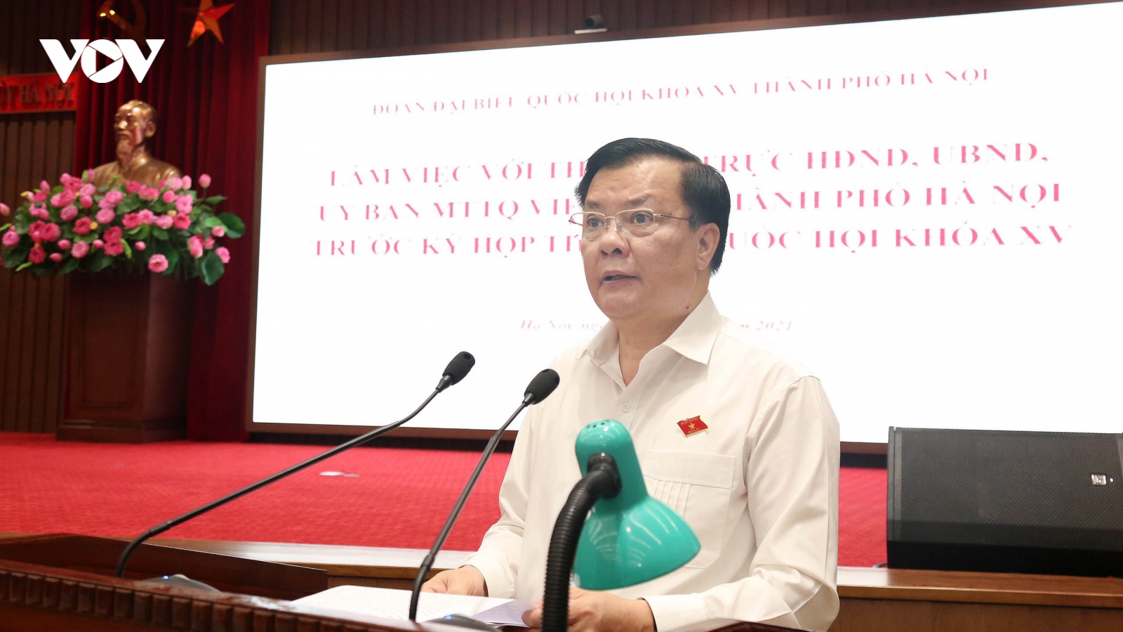 Bí thư Đinh Tiến Dũng: Hà Nội mở lại các hoạt động nhưng không nóng vội