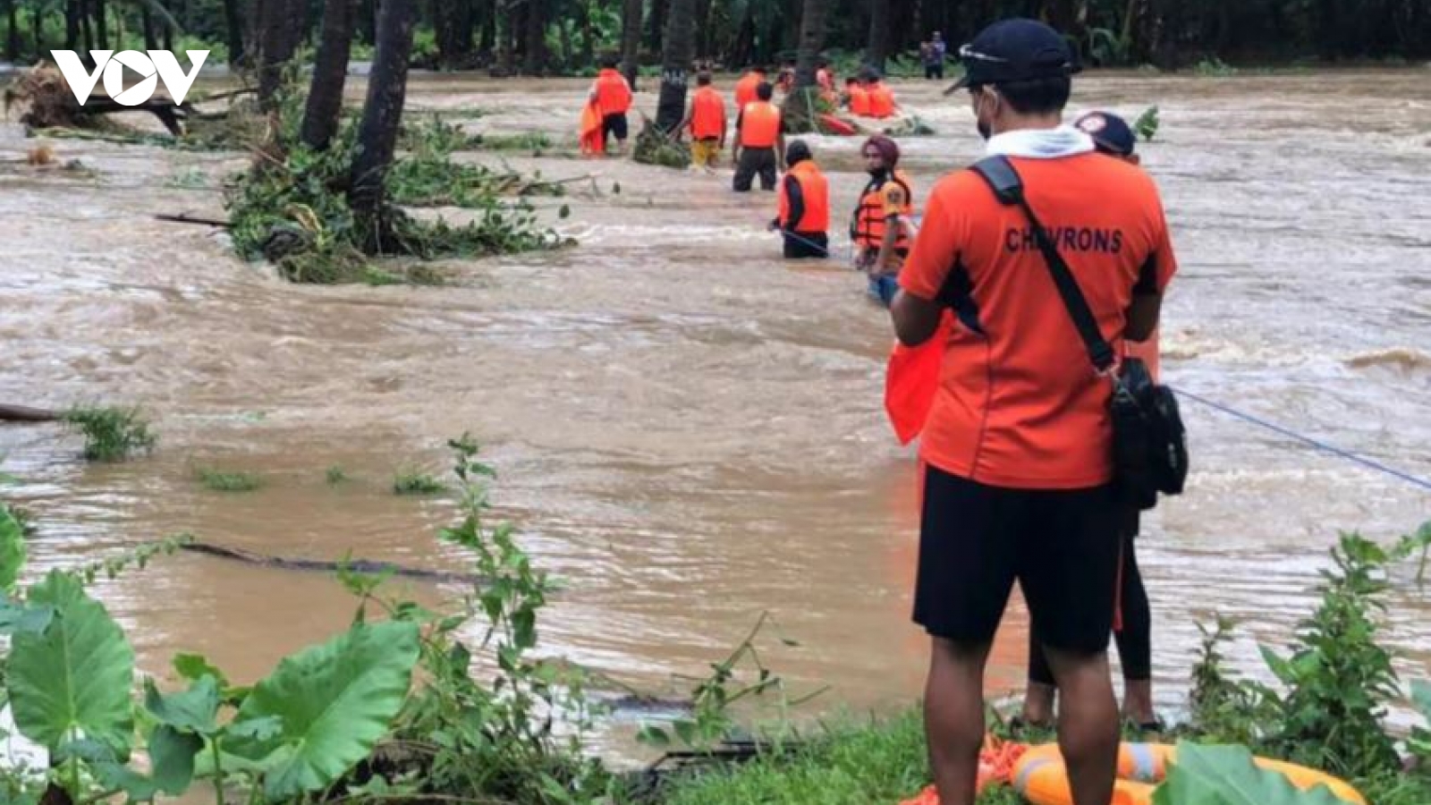22 người thiệt mạng, 16 mất tích do bão Kompasu ở Philippines
