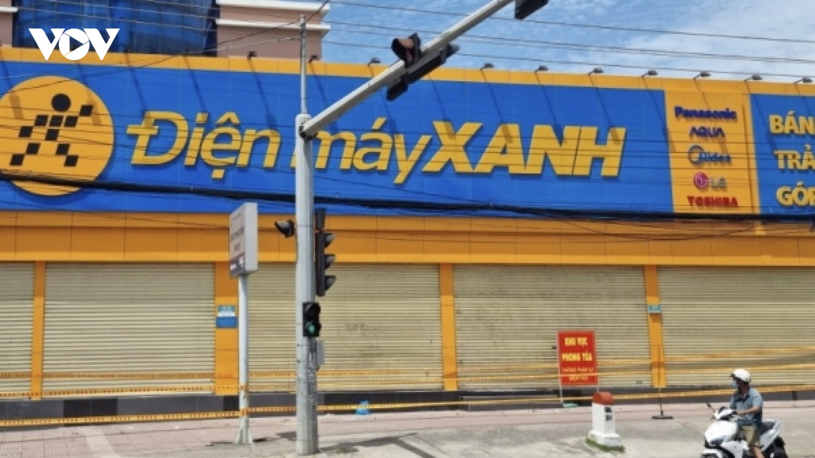 Phong toả siêu thị Điện máy Xanh ở Bà Rịa - Vũng Tàu vì có nhân viên mắc Covid-19