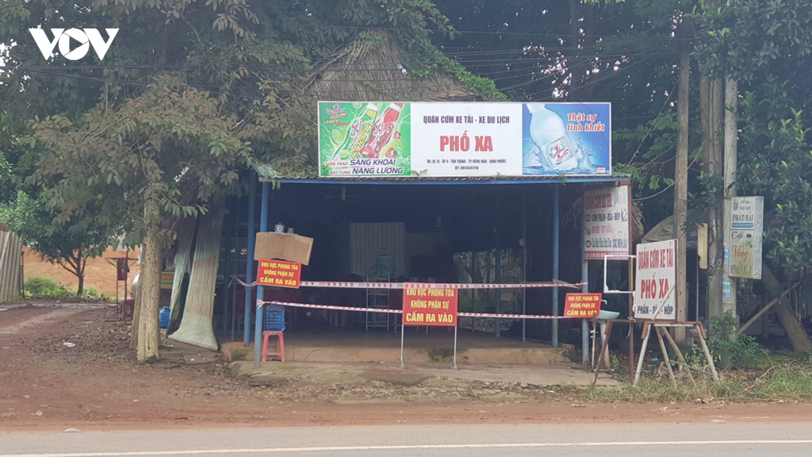 Chủ quán cơm ở Bình Phước bị xử phạt vì cho F0 ăn tại chỗ