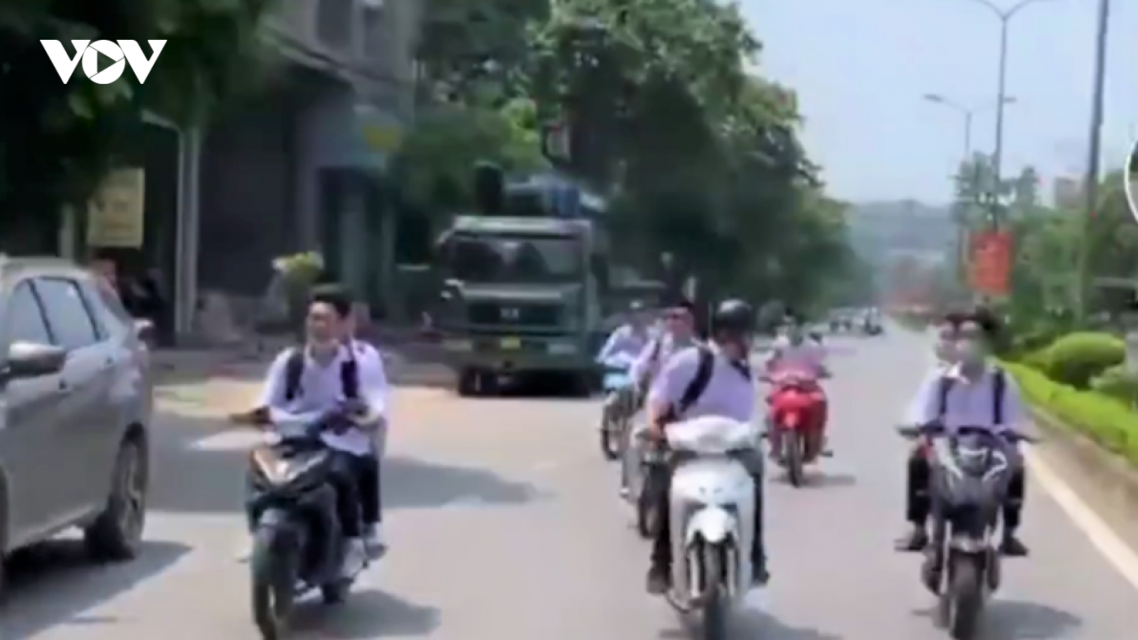 Yên Bái tái diễn tình trạng học sinh vi phạm Luật Giao thông