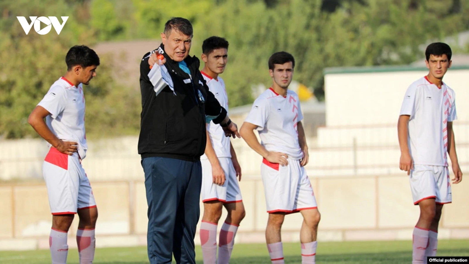 HLV U23 Tajikistan hết lời khen ngợi các cầu thủ U23 Việt Nam
