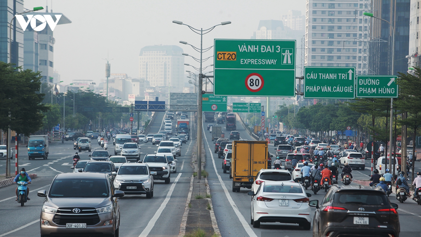 Thu phí vào nội đô Hà Nội cao nhất 60.000 đồng/lượt, 87 chốt ở những đâu?