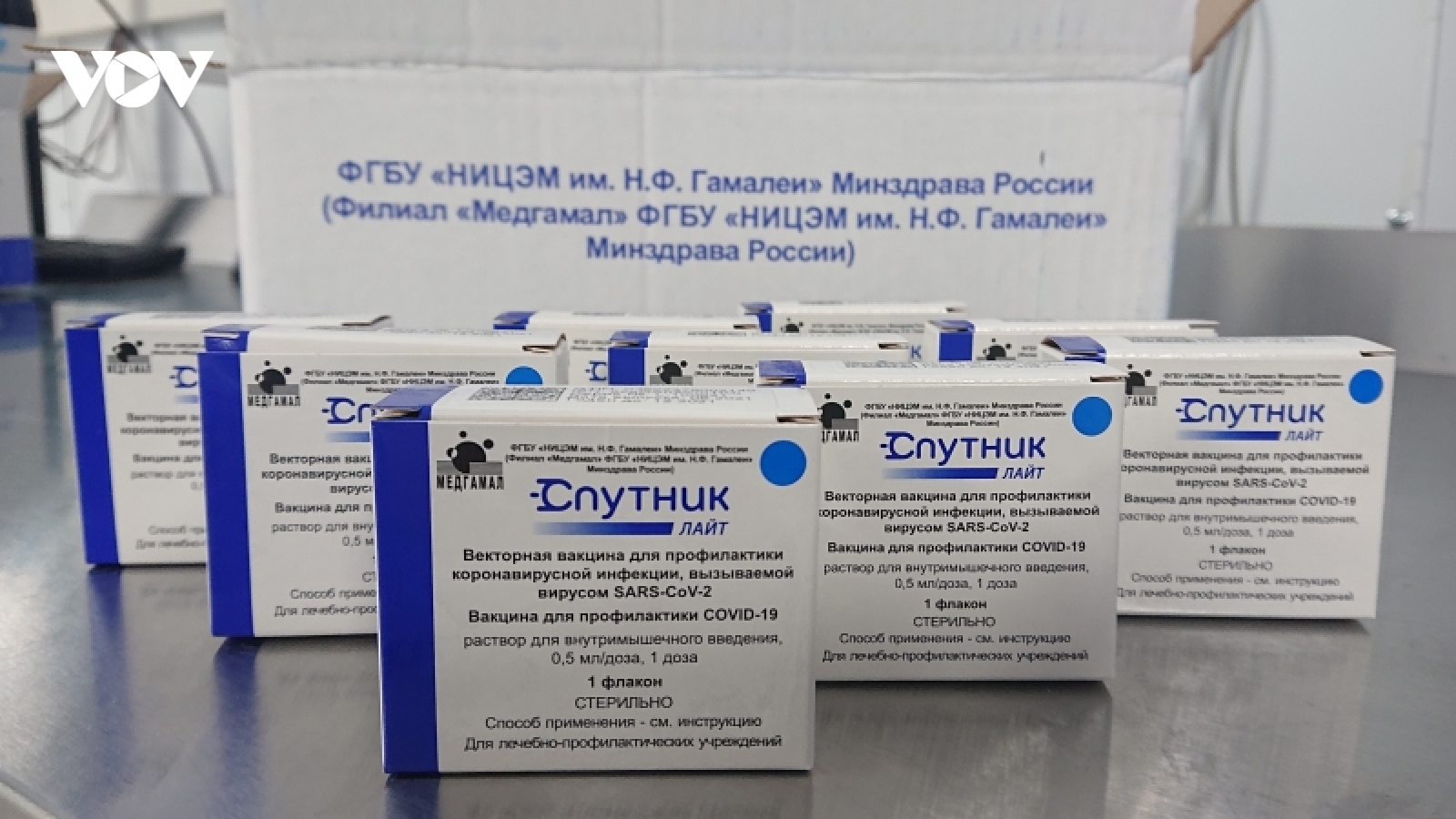 Nga công bố dữ liệu về hiệu quả của vaccine "Sputnik Light"