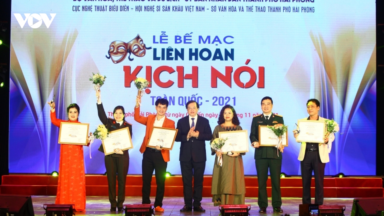 Bế mạc Liên hoan Sân khấu kịch nói toàn quốc năm 2021