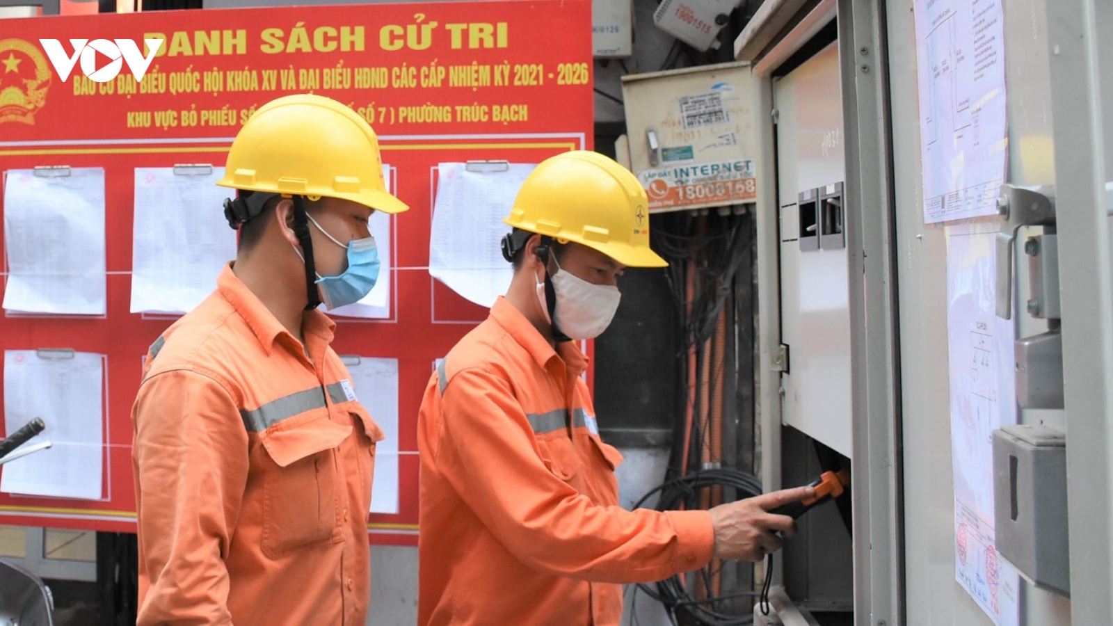 EVN đảm bảo cung cấp điện an toàn phục vụ bầu cử