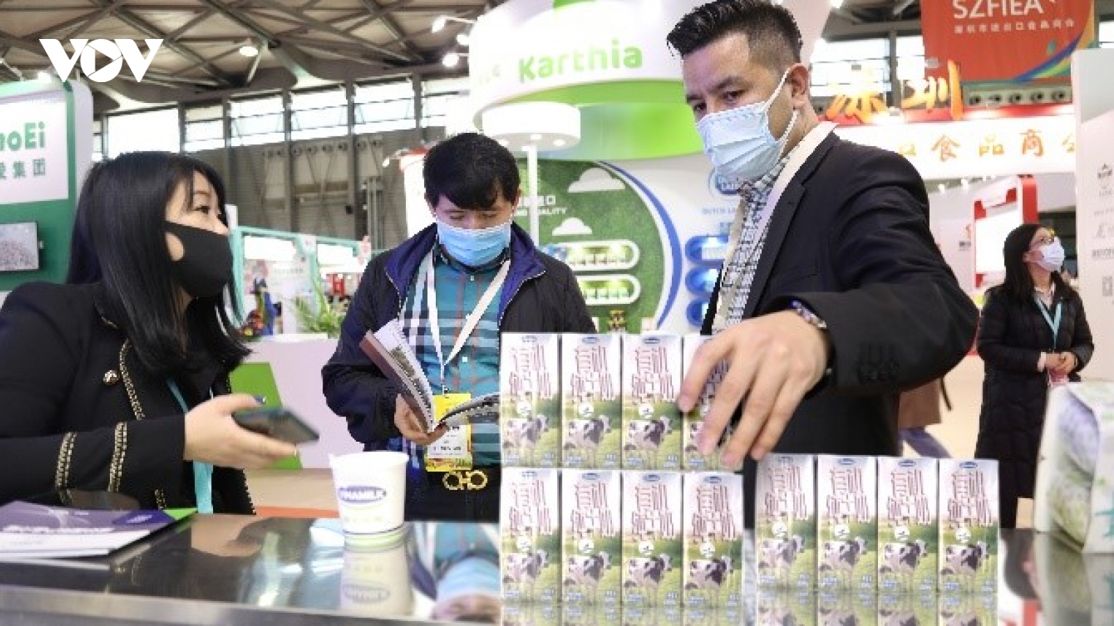 Sữa tươi Vinamilk chính thức “chào sân” tại triển lãm quốc tế hàng đầu Thượng Hải
