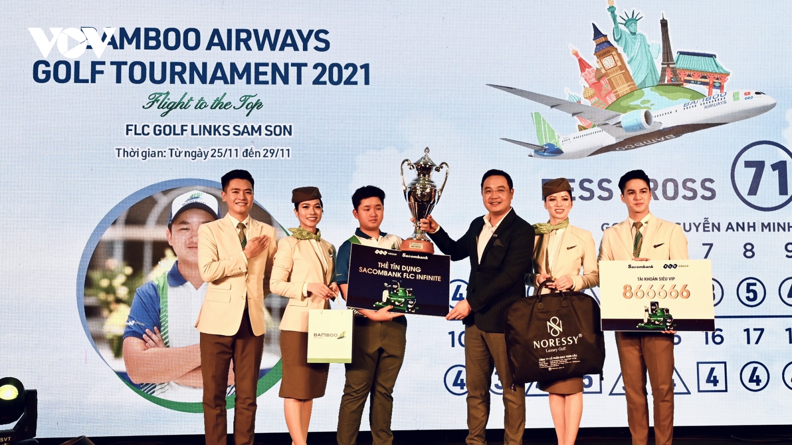 Golfer trẻ Nguyễn Anh Minh lên ngôi vô địch giải Bamboo Airways Golf Tournament 2021