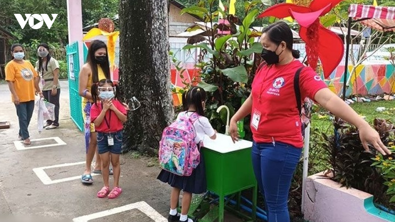 Philippines thí điểm mở lại trường học sau gần 2 năm ngừng hoạt động do Covid-19