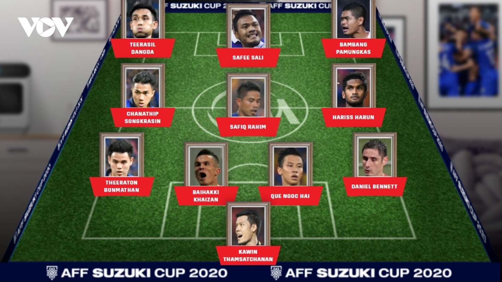 ĐT Việt Nam chỉ có 1 đại diện trong đội hình hay nhất lịch sử AFF Cup