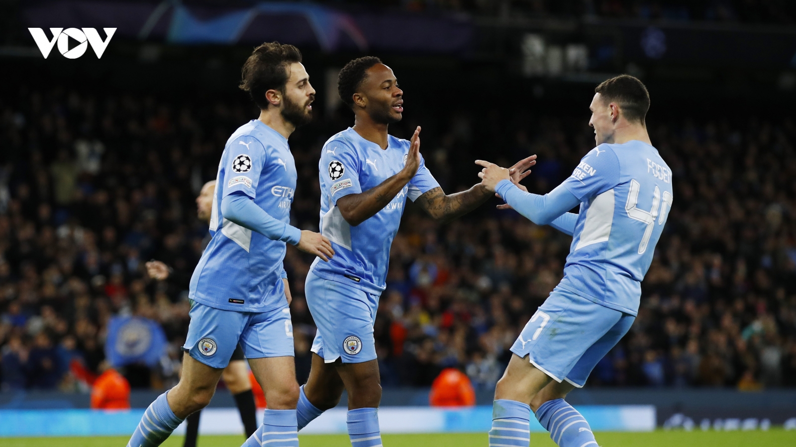 Đại thắng Brugge, Man City vượt qua PSG ở bảng A của Champions League