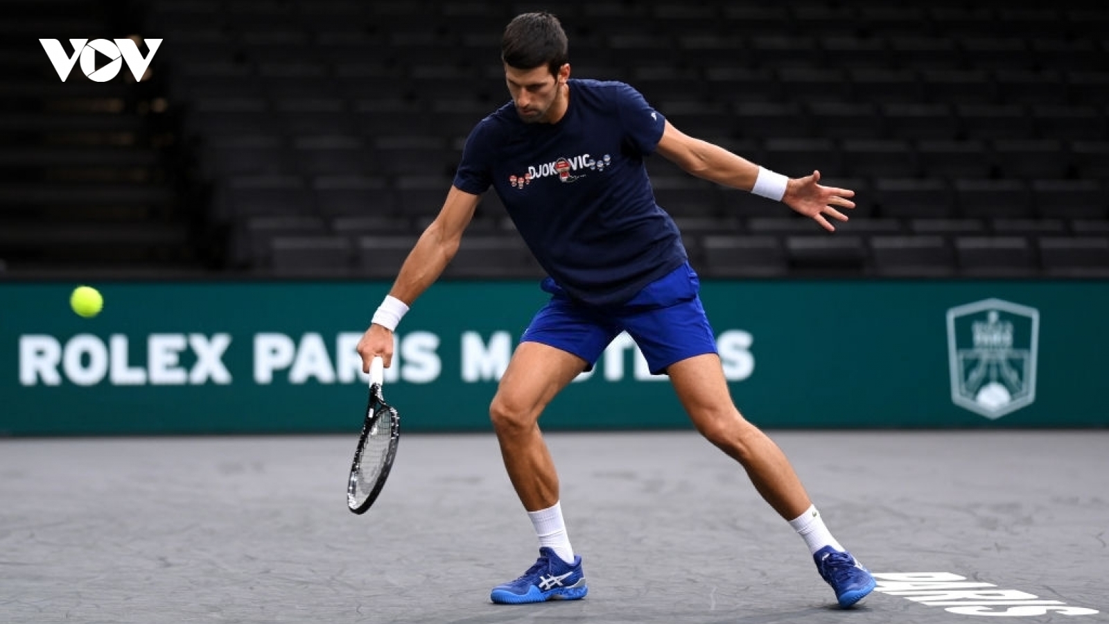 Djokovic tái xuất, đặt mục tiêu vô địch Paris Masters 2021
