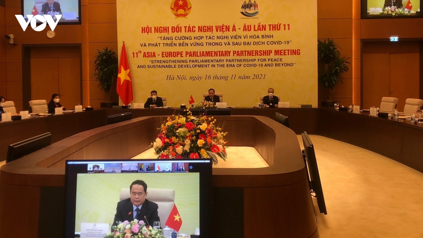 Phó Chủ tịch Quốc hội Trần Thanh Mẫn dự hội nghị đối tác Nghị viện Á - Âu lần thứ 11
