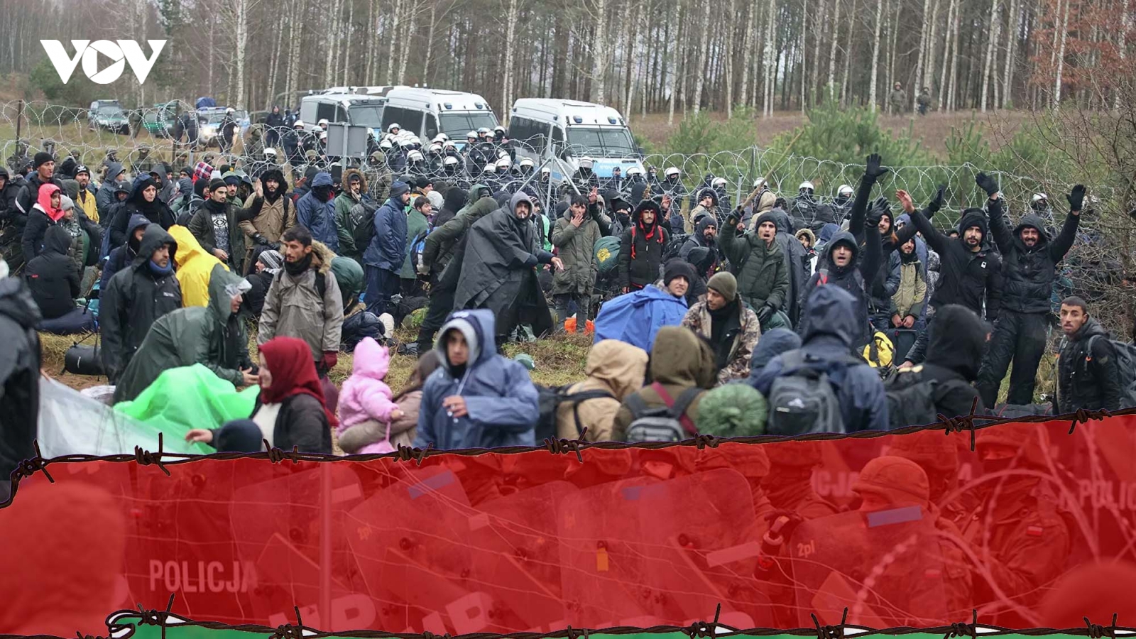 Khủng hoảng di cư tại biên giới Ba Lan-Belarus: Người tị nạn trở thành con bài chính trị