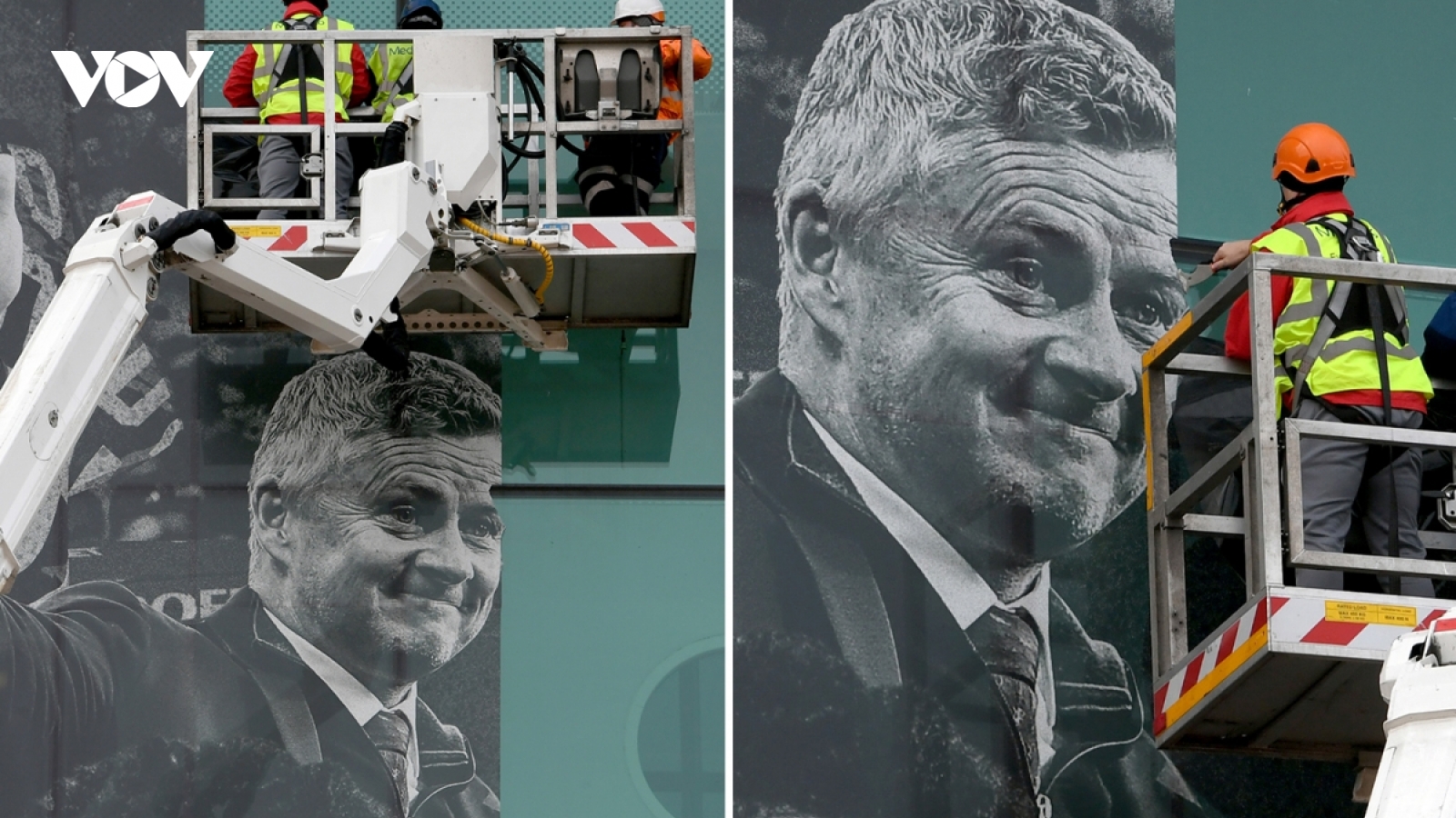 MU gỡ bỏ hình ảnh của Solskjaer tại sân Old Trafford
