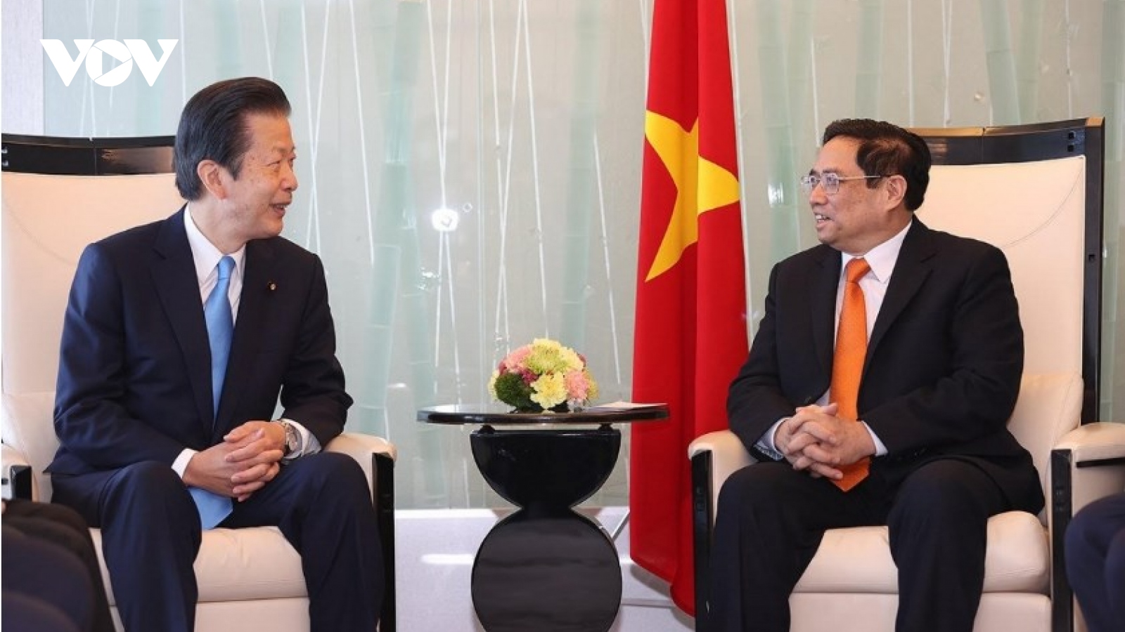 PM Chinh meets Japanese Party representatives