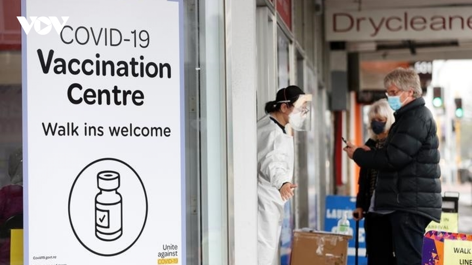 Điểm nóng dịch Covid-19 của New Zealand đạt tỷ lệ tiêm chủng 90%