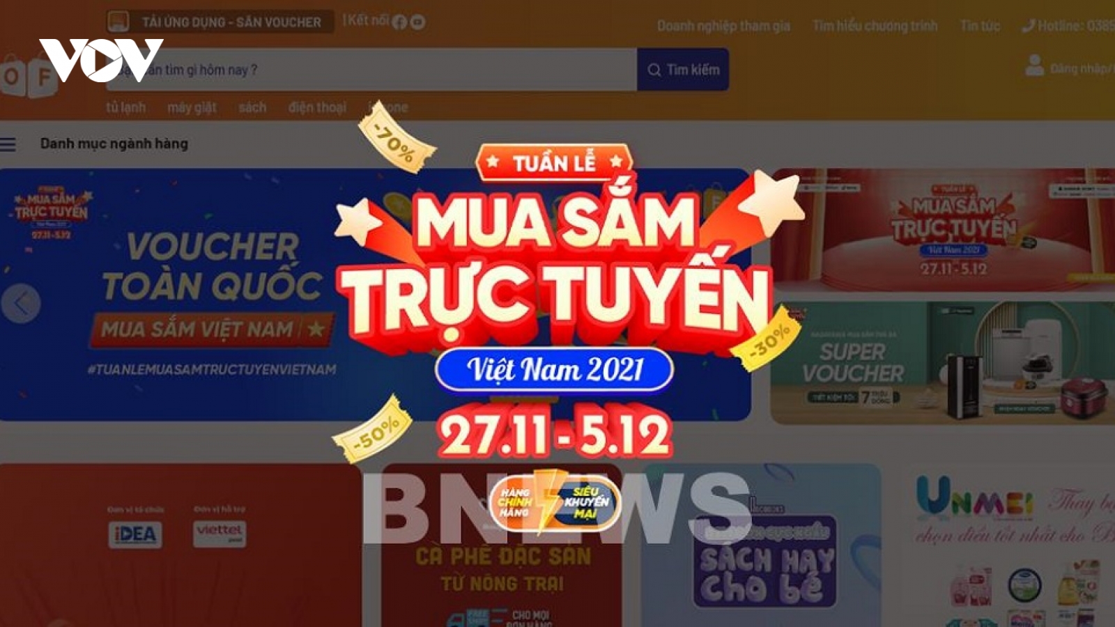 Online Friday và chuỗi sự kiện mua sắm trực tuyến lớn nhất năm: Ưu đãi lên đến 100%
