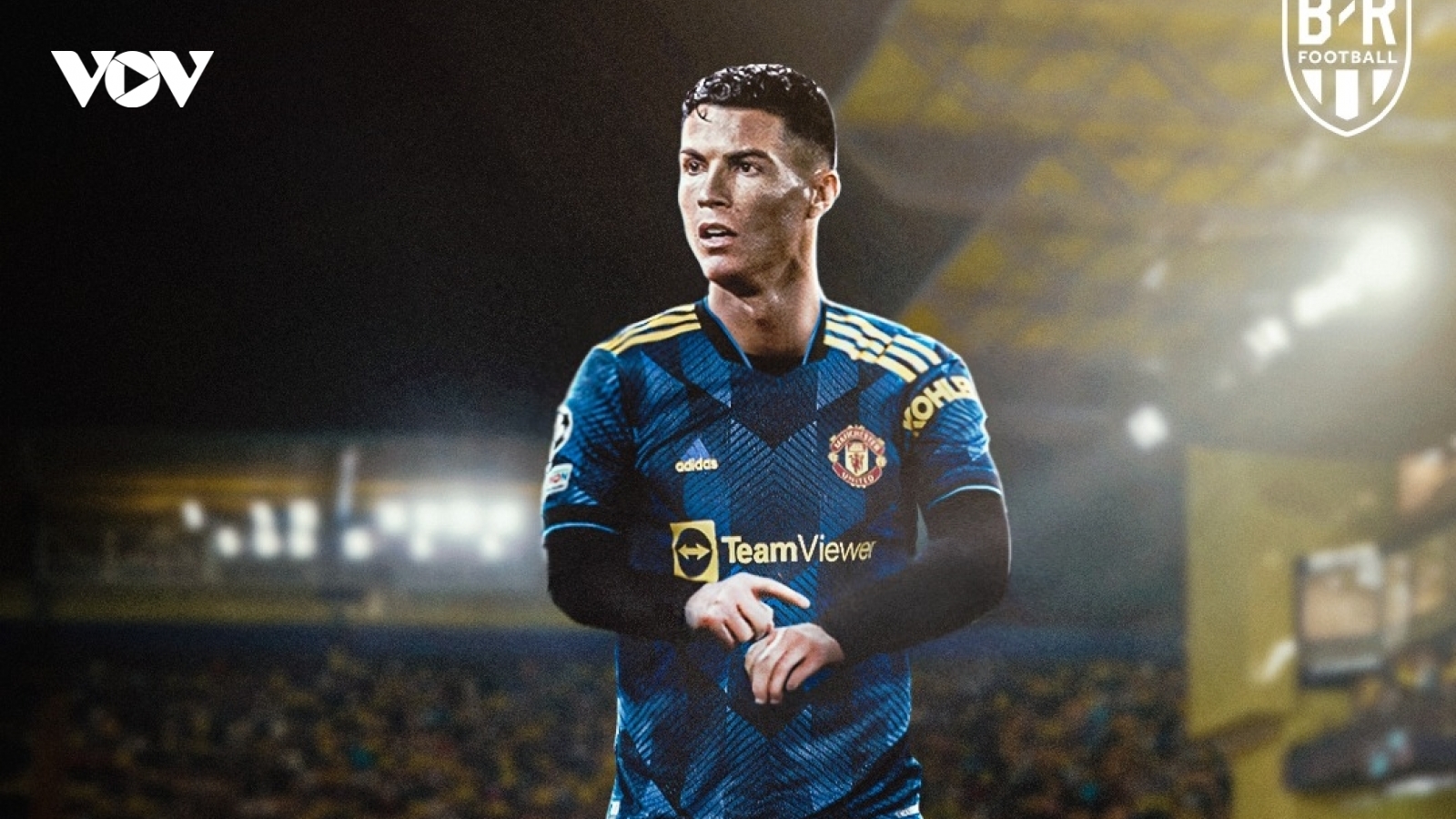 Biếm hoạ 24: Ronaldo và thói quen ghi bàn kiểu "Fergie Time"