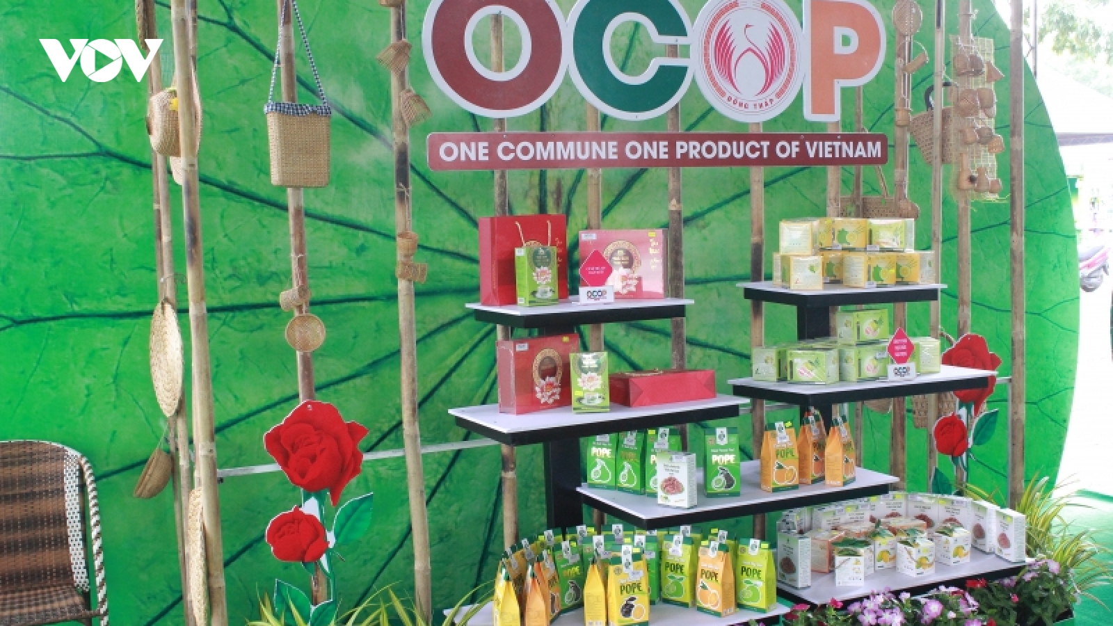 Khoảng 350 gian hàng tham gia Diễn đàn sản phẩm OCOP Đồng Tháp