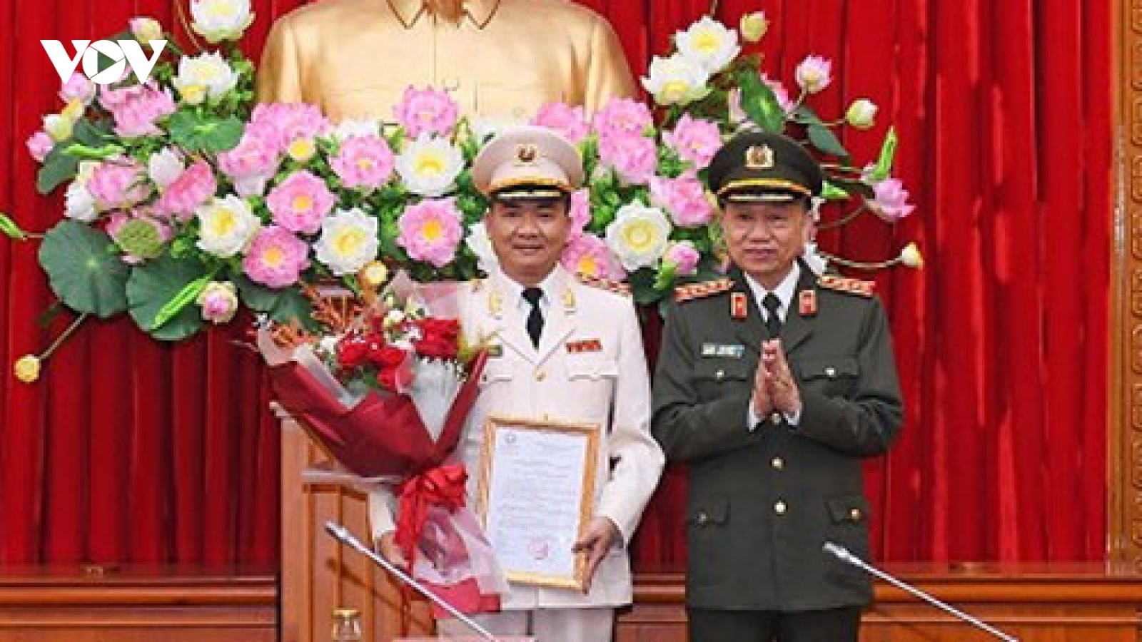 Chủ tịch nước phong quân hàm Trung tướng Công an nhân dân