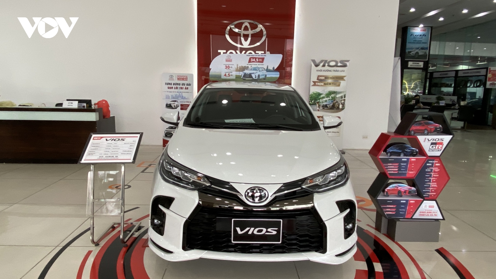 Vios bán ra hơn 700 xe không giúp doanh số Toyota tăng trưởng trong tháng 2/2025