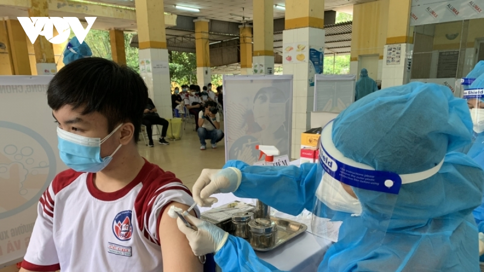 Ninh Bình triển khai tiêm vaccine phòng COVID-19 cho 10.000 học sinh