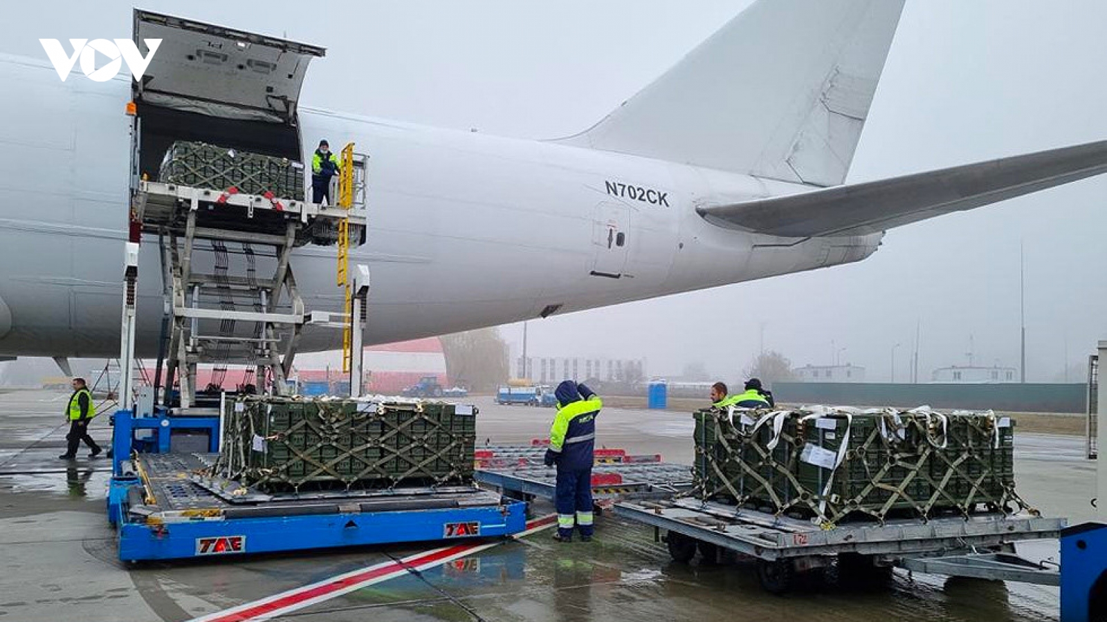 Mỹ tiết lộ số đạn dược chuyển cho Ukraine giữa lúc căng thẳng với Nga leo thang