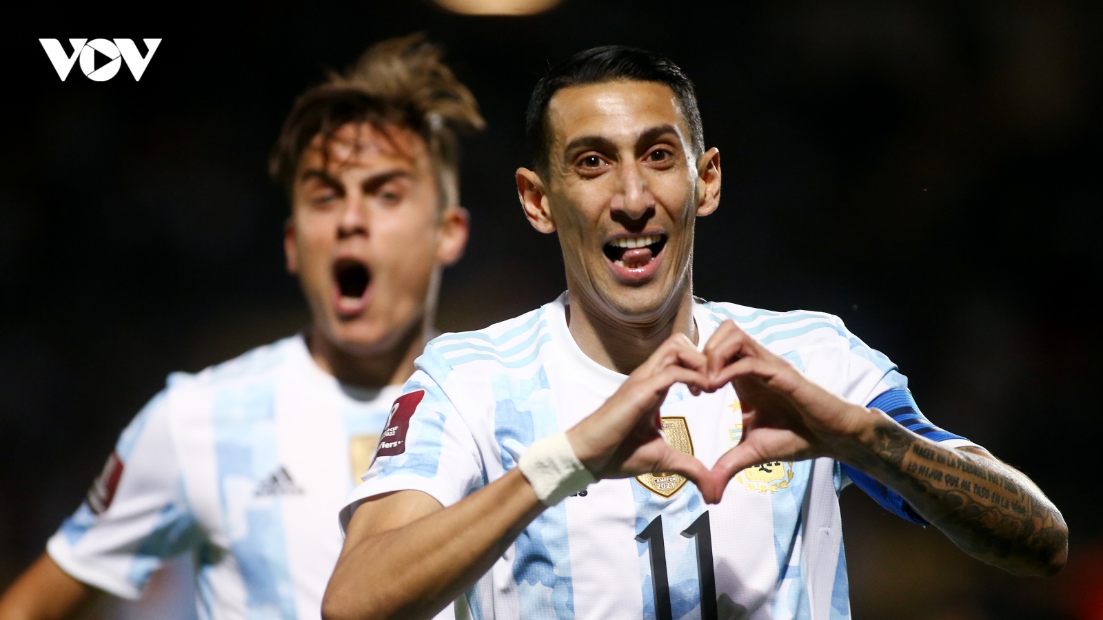 Di Maria toả sáng, Argentina thắng Uruguay trong ngày Messi ngồi dự bị