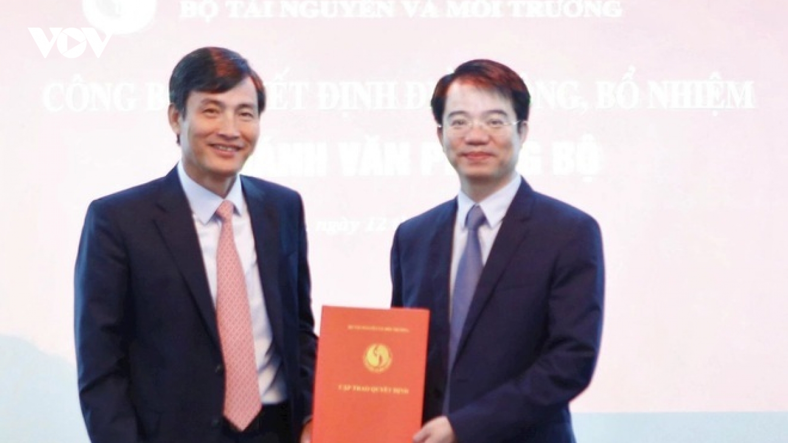 Ông Phạm Tân Tuyến làm Chánh Văn phòng Bộ Tài nguyên và Môi trường  