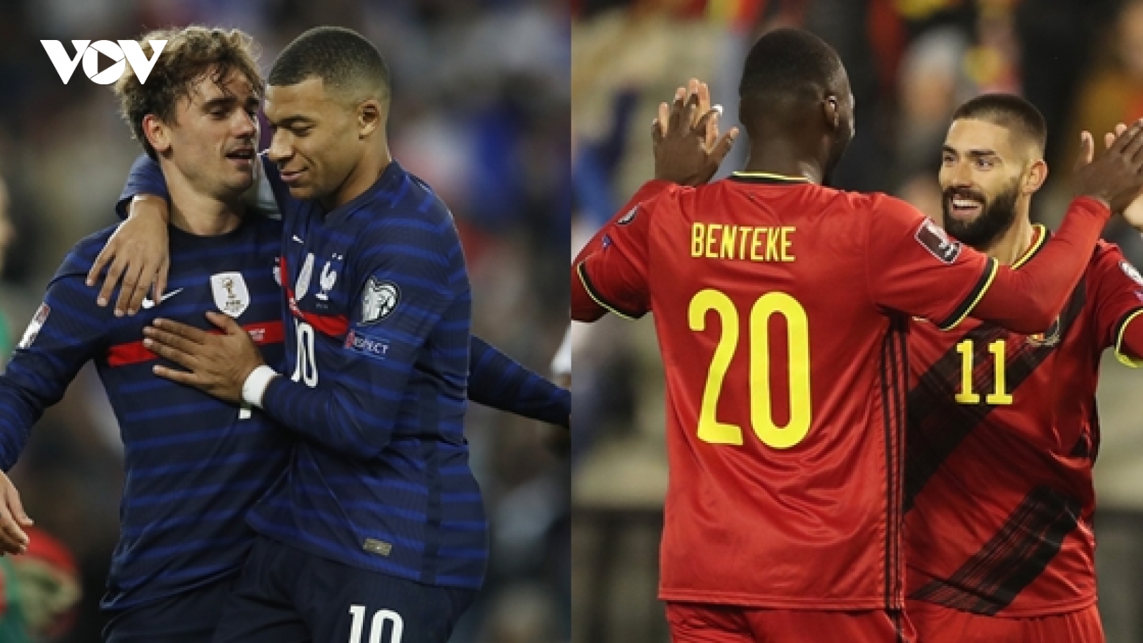 Pháp và Bỉ chính thức giành vé dự VCK World Cup 2022