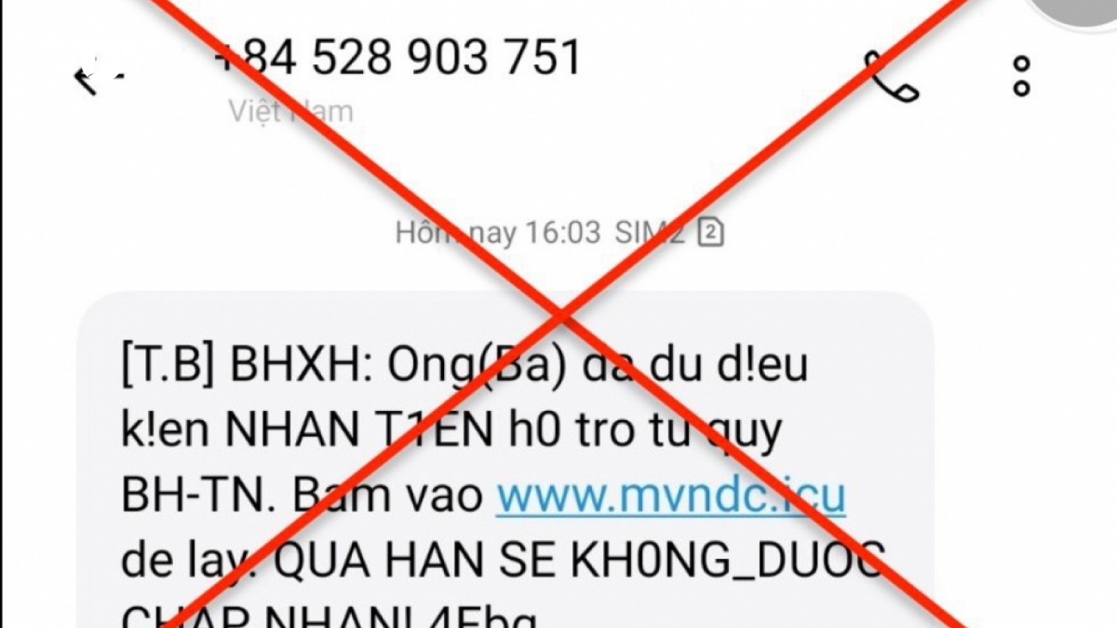 Hình phạt đối với những kẻ nhắn tin để chiếm đoạt tiền