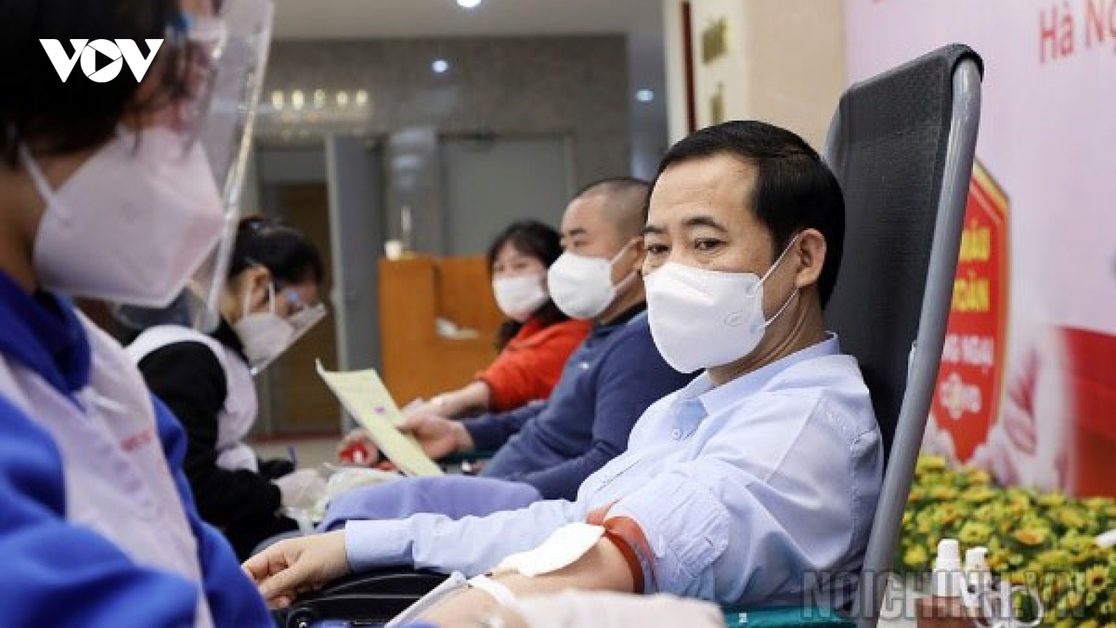 Ban Nội chính Trung ương hiến máu tình nguyện trước Tết Nhâm dần 