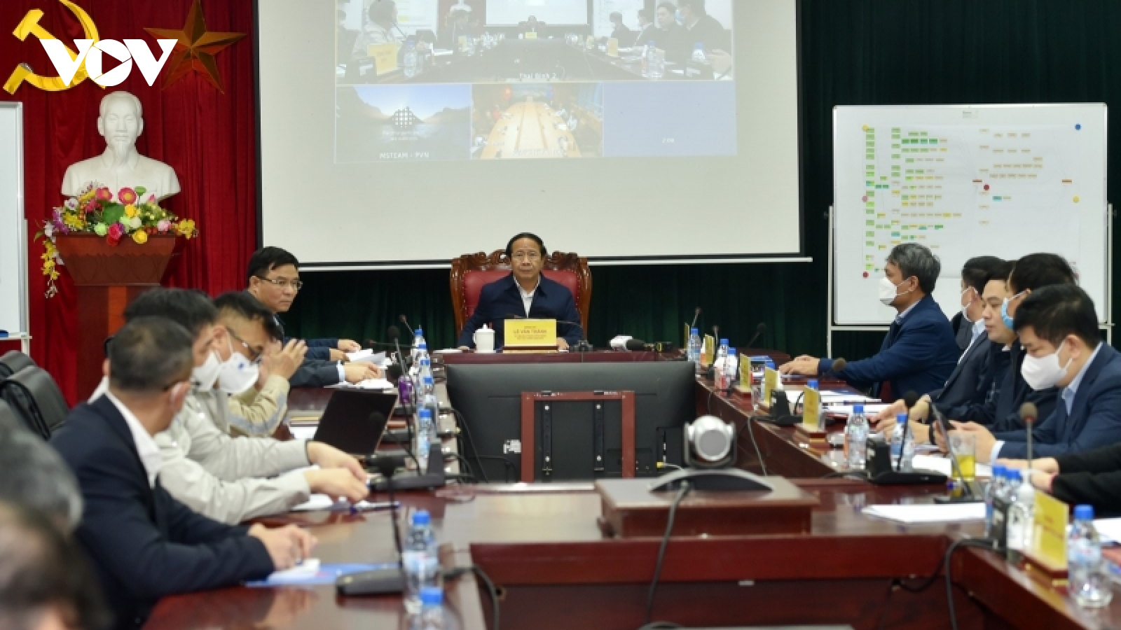 Nhiệt điện Thái Bình 2 phấn đấu hoà lưới tổ máy số 1 trước 30/4/2022