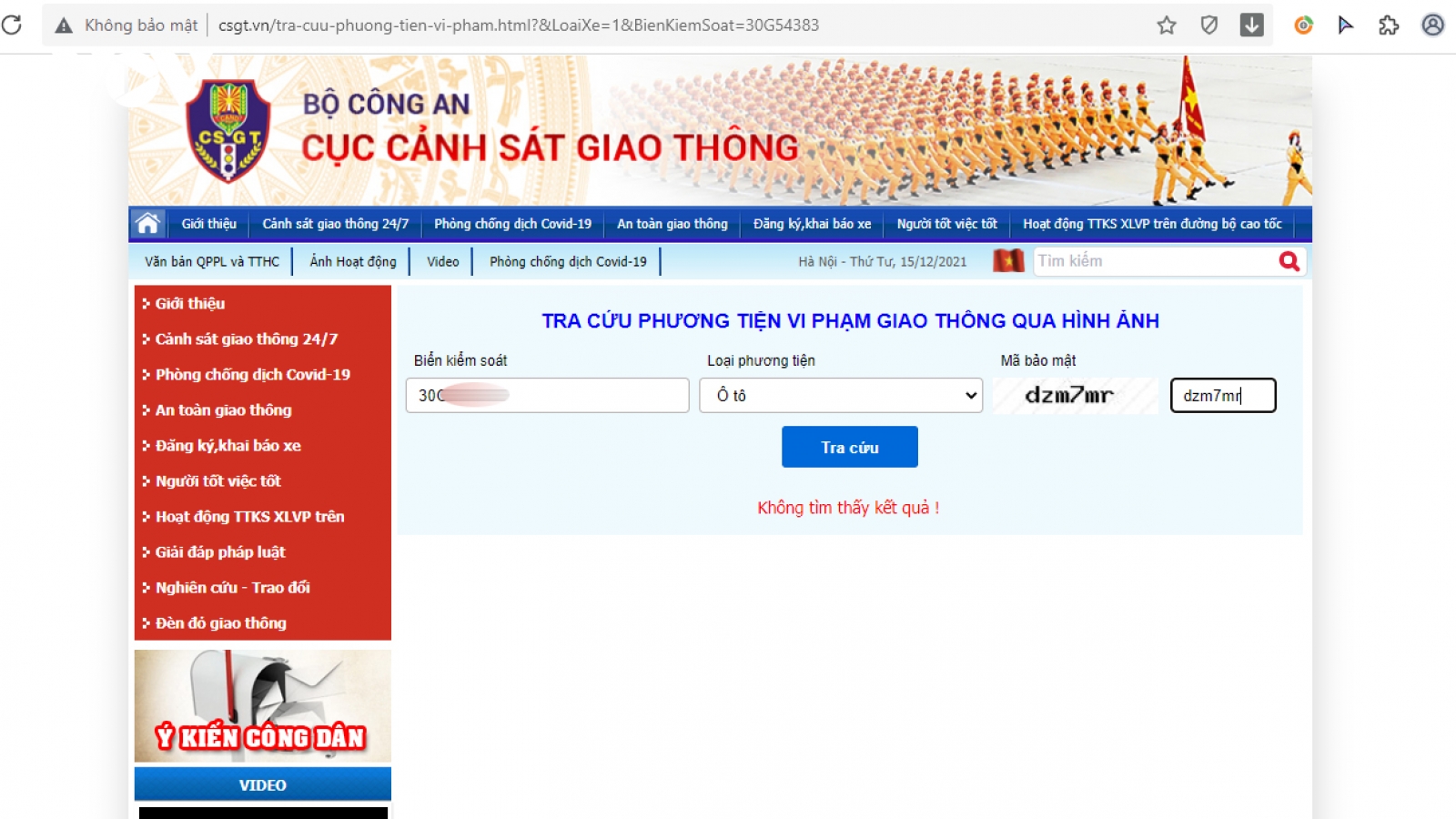 Cách tra cứu xe bị phạt nguội nhanh và đơn giản nhất