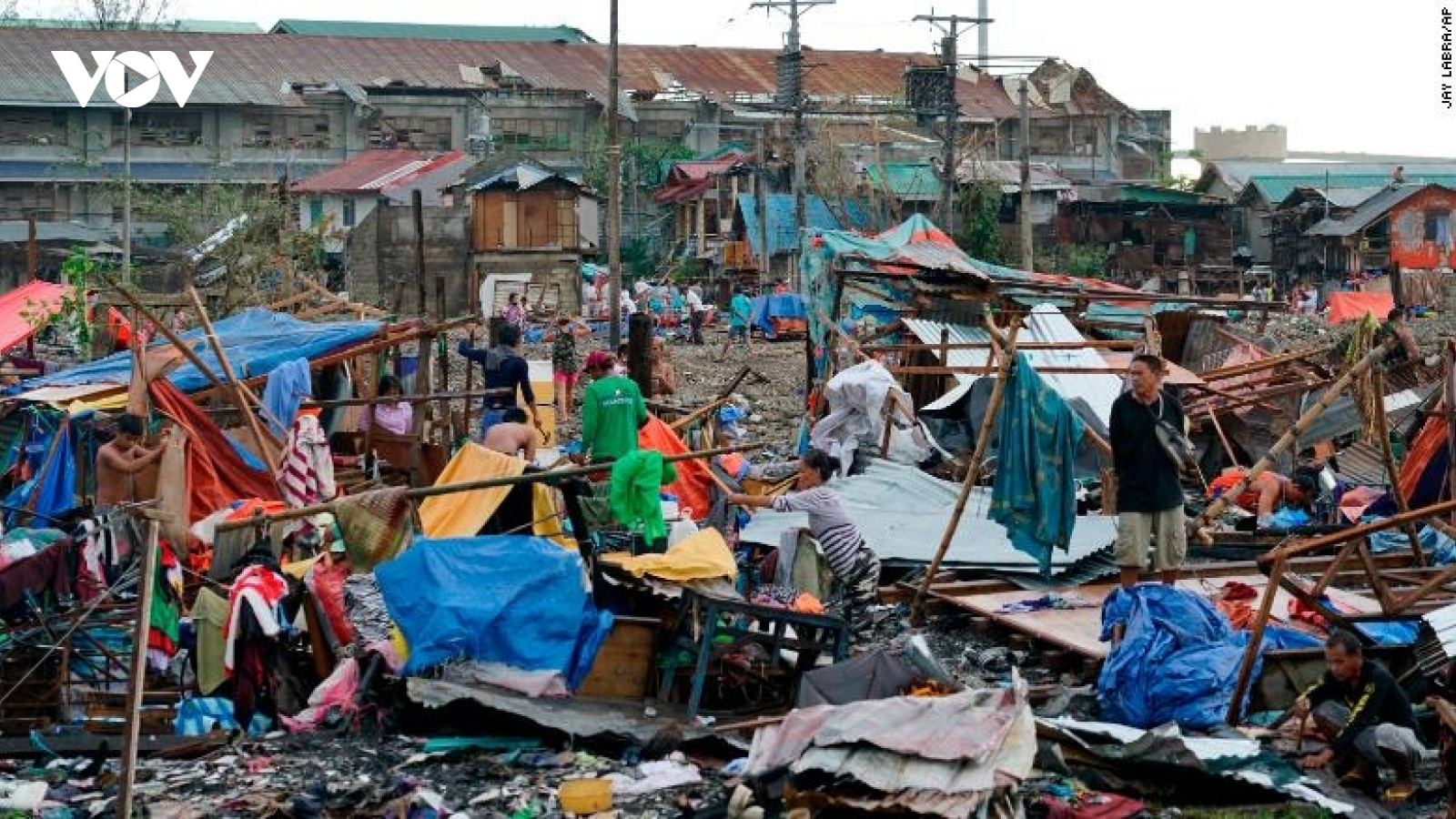 “Siêu bão” RAI gây thiệt hại lớn tại Philippines
