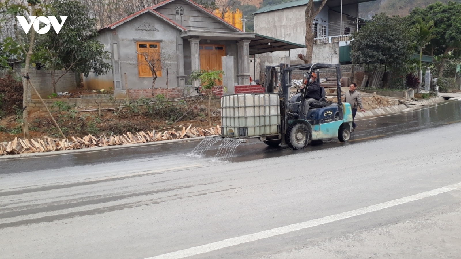 Phản hồi tích cực sau phản ánh của VOV tại mỏ đá Đồng Khê (Yên Bái)