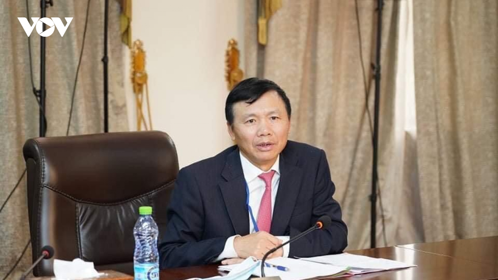 Đại sứ Đặng Đình Quý chủ trì phiên họp về chuyến thăm Nam Sudan