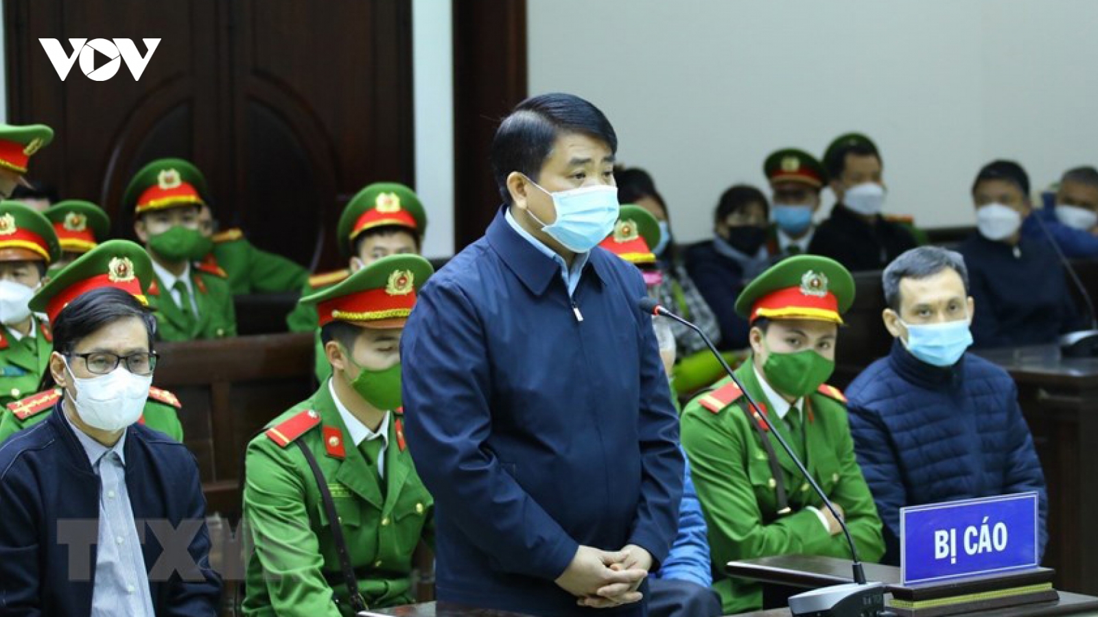 Bị cáo Nguyễn Đức Chung nói lời sau cùng trước tòa, đối diện bản án tù thứ ba