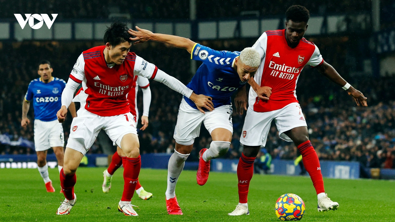 Thua ngược Everton, Arsenal xa dần top 4 Ngoại hạng Anh 