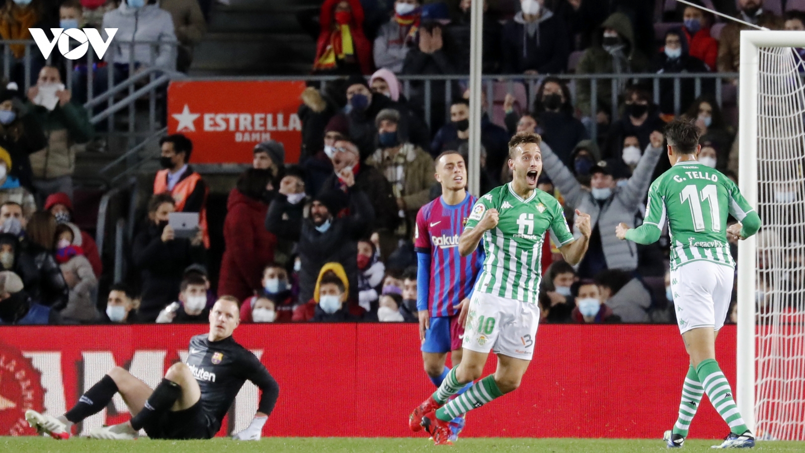 Barca thua trận đầu tiên dưới thời HLV Xavi