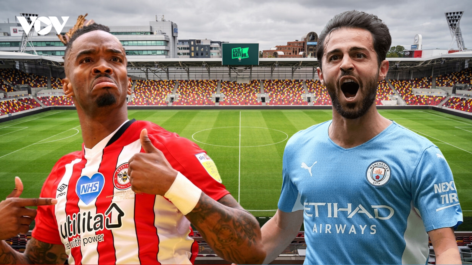 Dự đoán tỷ số, đội hình xuất phát Brentford - Man City